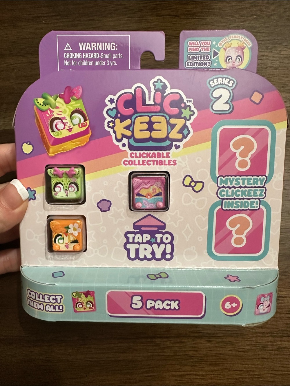 Clic Keez Series 2 5-Pack Clickable Collectibles